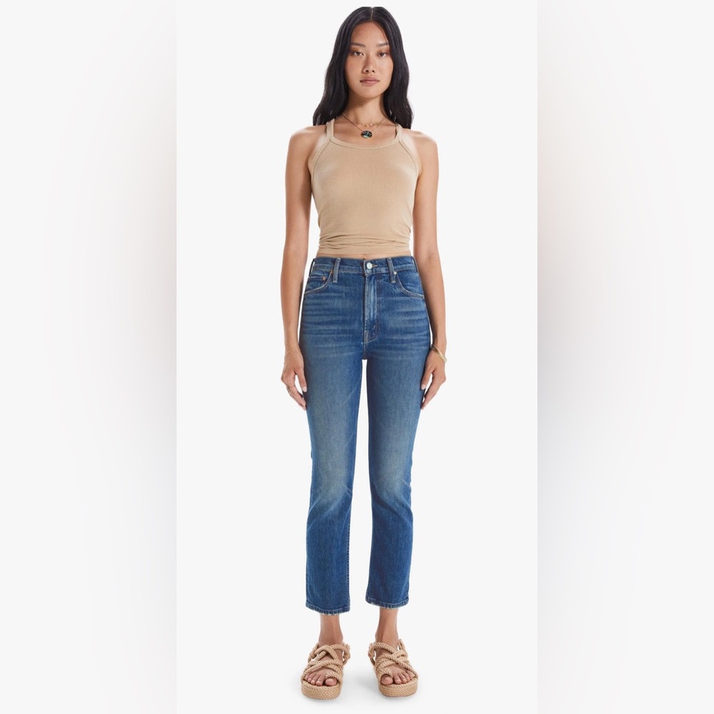 Mother High Waisted Rider Ankle